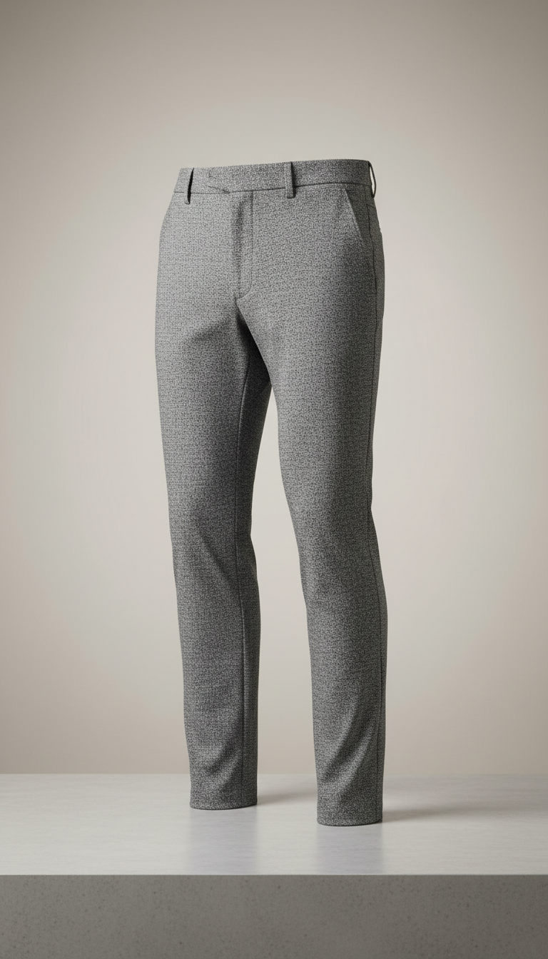 Granite Heather Tailored Golf Trouser